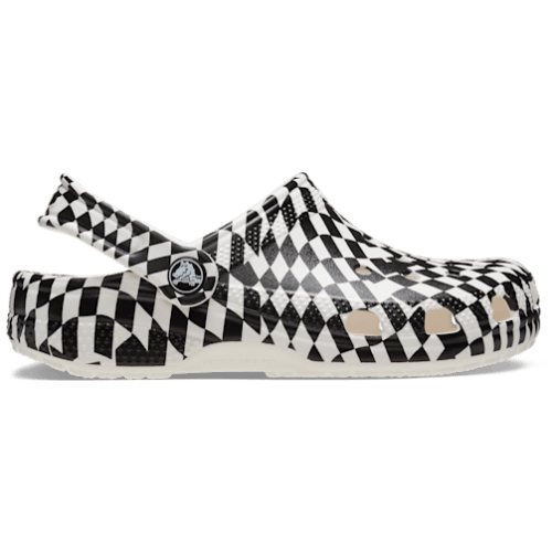 Toddler Warped Checker Clog