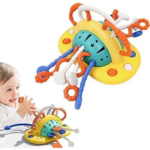 Silicone Suction Cup Toy for High Chair Toddler Sensory Toys for 6 12 Month Baby Montessori Toy for 1 Year