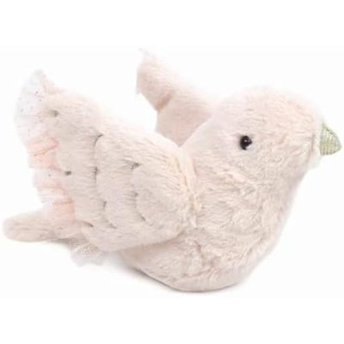 MON AMI Hope Dove Plush – 9x5”, Pigeon Stuffed Animal Toy, Bird Toys for Kids, Nursery Room Décor, Christening/Baptism for Girls Boys