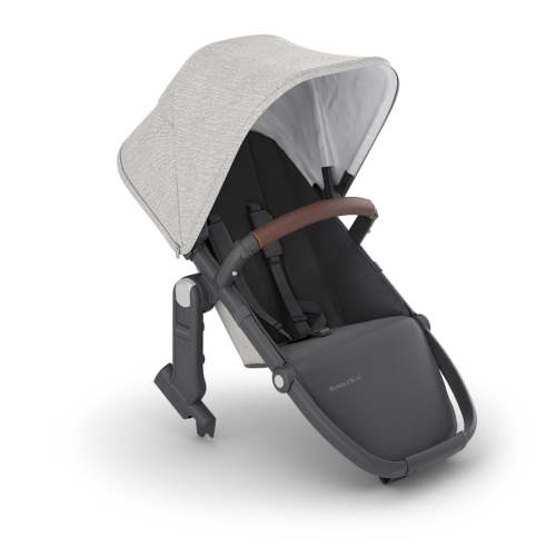 2024 UPPAbaby Vista V2 RumbleSeat V2+ - Anthony White and Grey Chenille