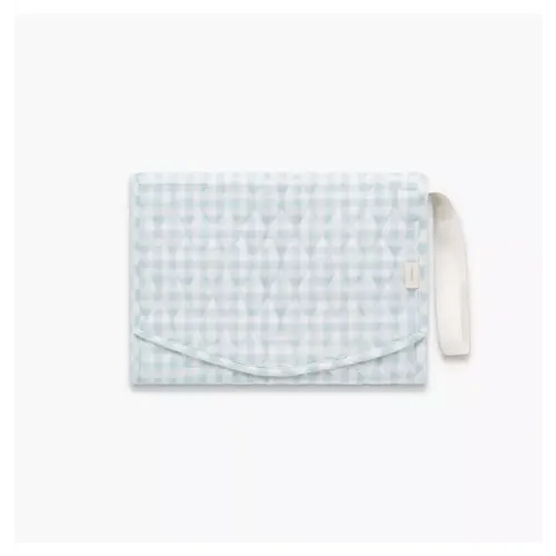 Brands We Love Portable Changing Pad - Blue Gingham by Janie and Jack