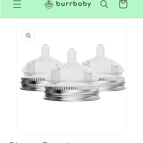 Glass Bottle Conversion Nipple (3-Pack)