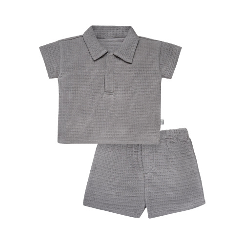 Modern Moments by Gerber Boy Shirt & Shorts Set - 100% Cotton