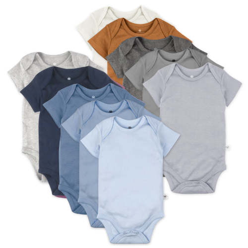 10-Pack Organic Cotton Short Sleeve Bodysuits | Honest Baby Clothing