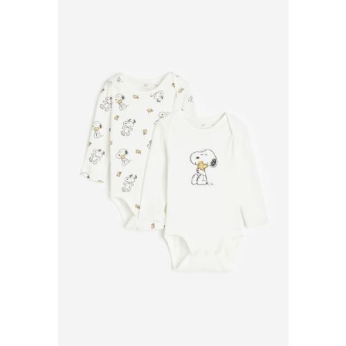 2-pack Long-sleeved Bodysuits