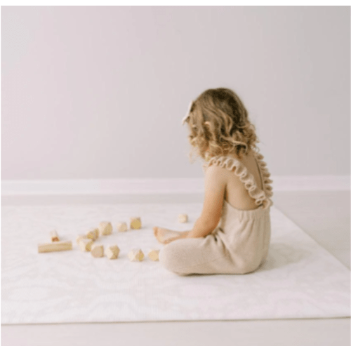Ikat + Jack Stripe, In Sandy Beige