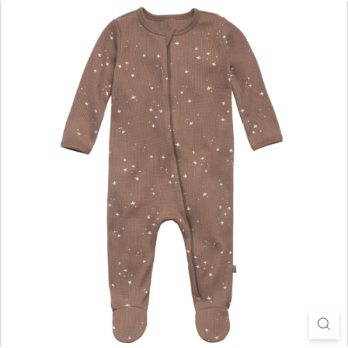 Baby Neutral Brown Stars Waffle Sleep 'N Play – Gerber Childrenswear