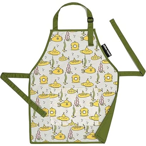 Urban Infant Little Helper Kids Apron - Children's Cooking Art Gardening - Great Gift for Toddler Boys and Girls