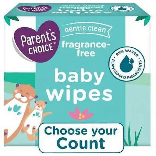 Parents Choice Fragrance Free Baby Wipes Assorted Counts