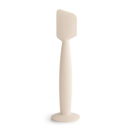 mushie Diaper Cream Applicator Soft Silicone with Suction Base (Shifting Sand)