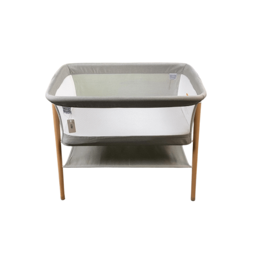 Simmons Kids Koi by The Bed Beechwood Bassinet, Dove Grey