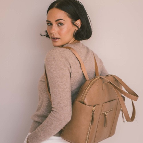 Camel Carryall Convertible Tote