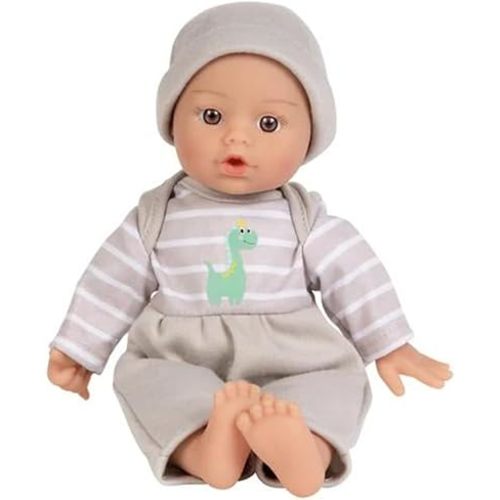Adora Amazon Exclusive Sweet Babies Collection, 11” Soft and Cuddly Boy Baby Doll | Machine Washable, Birthday Gift For Ages 1+ - Baby Boy Dino