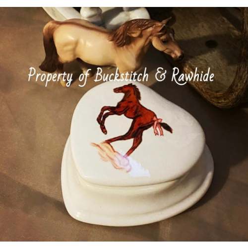Little Filly Ring Keeper | Buckstitch & Rawhide