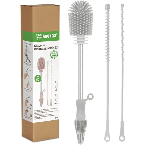 haakaa Silicone Cleaning Brush Kit