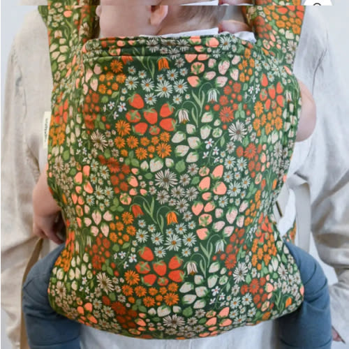 Fête Lark Baby Carrier - Festive Soft Structured Carrier | hope&plum