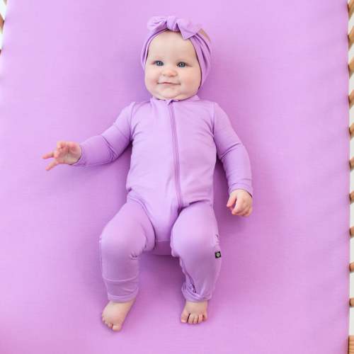 Zippered Romper in Poi