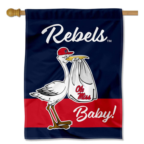 Ole Miss New Baby Flag - State Street Products