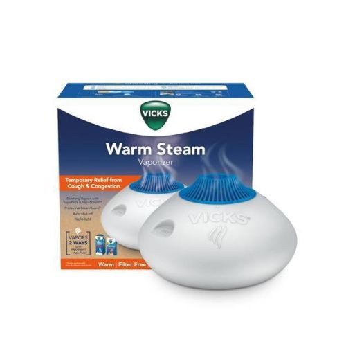 Vicks Warm Steam Vaporizer Humidifier with Night Light - 1.5gal