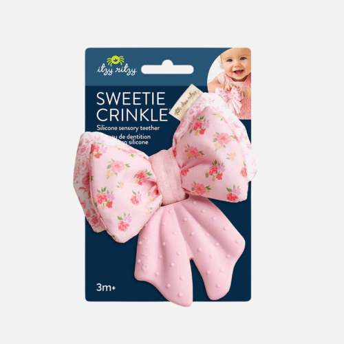 Sweetie Crinkle Bow Teether