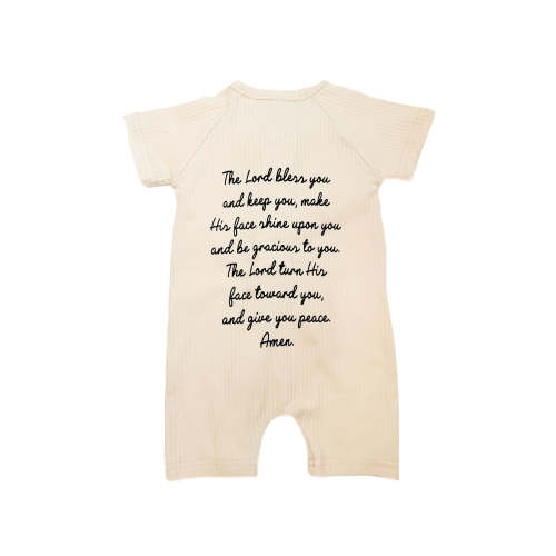 Numbers 6:24-26 Ivory Bodysuit – OUR HOUSE ABOVE