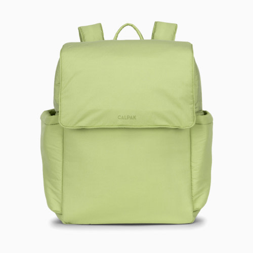 CALPAK Diaper Backpack with Laptop Sleeve - Lime