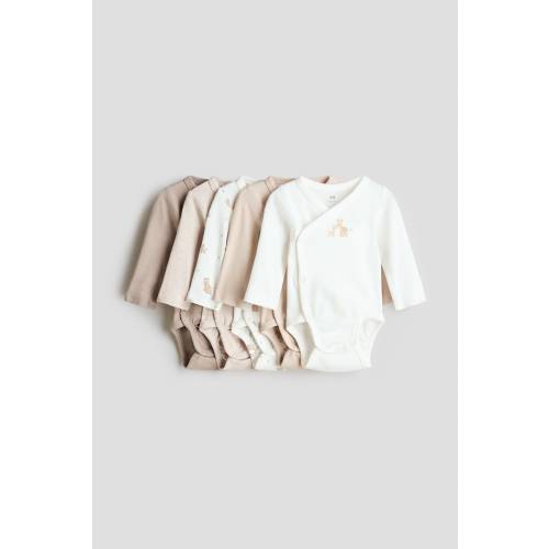 5-PACK WRAPOVER BODYSUITS