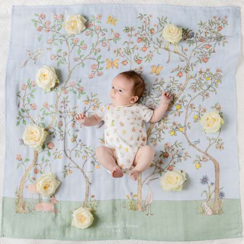 In Bloom Carré Blanket