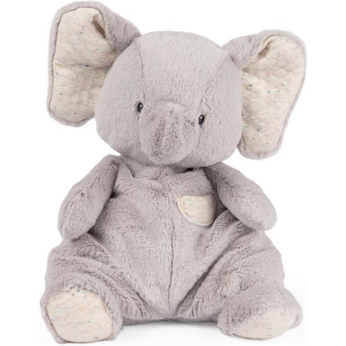 GUND Baby Oh So Snuggly Elephant Large Plush Stuffed Animal for Babies and Infants, Ash Grey, 12.5”