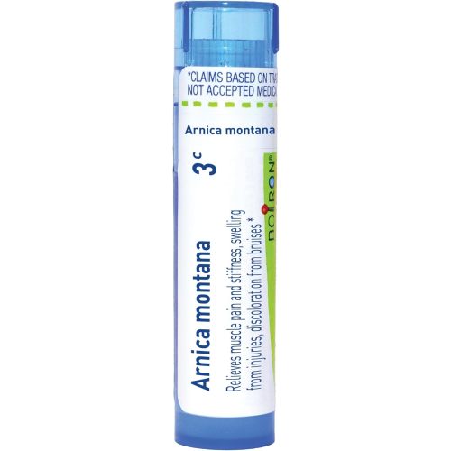 Boiron Arnica Montana 3C for Muscle Pain, Stiffness, Swelling from Injuries, & Bruises - 80 Pellets