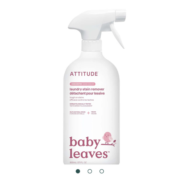 Baby Stain Remover Spray - Dermatologically tested & Vegan I ATTITUDE