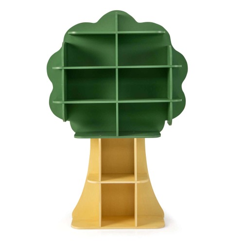 Costway Tree Bookcase Kids 6-Tier Toy Storage Organizer with Open - See Details
