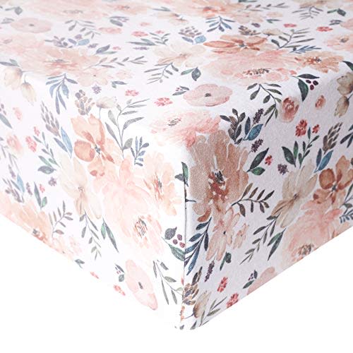 Premium Knit Baby Crib Sheets for Boys and Girls by Copper Pearl: Breathable and Soft, Fitted Crib Sheets for Standard Baby Mattresses, Crib Sheet for Baby Registry or Shower Gift, Autumn