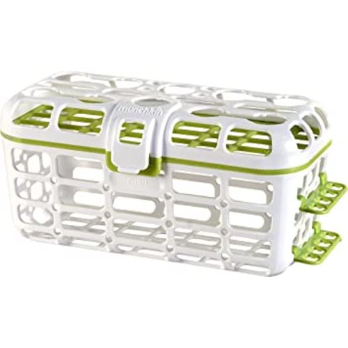 Amazon.com : Munchkin Deluxe Dishwasher Basket, Colors May Vary : Baby Bottle Drying Racks : Baby