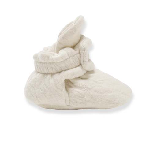 Organic Cotton Quilted Bee Baby Booties - Oat – Burt's Bees Baby