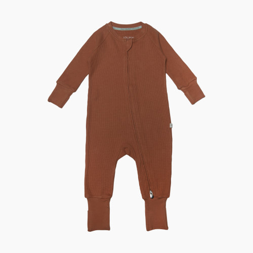 Loulou Lollipop Waffle Sleeper - Sienna, 0-3 M