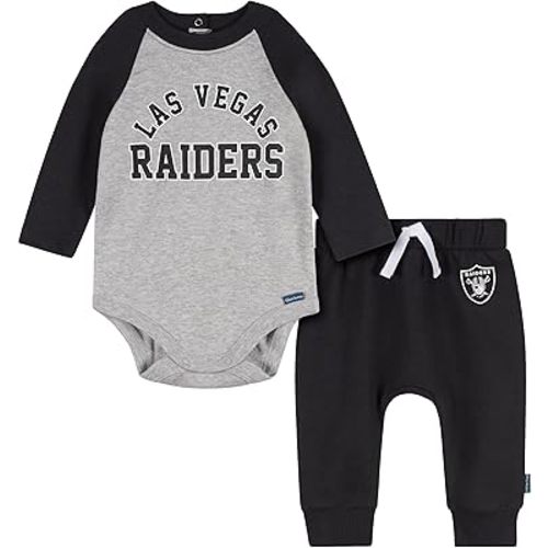 Gerber NFL Unisex Baby Nfl Onesie Bodysuit and Jogger Set
