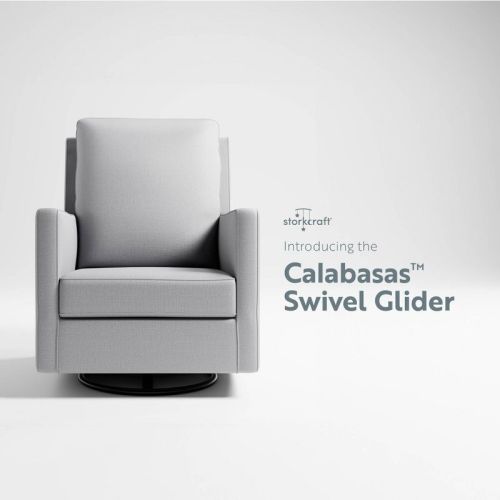 Storkcraft Calabasas Swivel Glider - Fog
