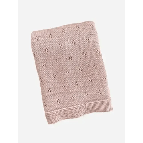 Organic Cotton Heirloom Pique Blanket