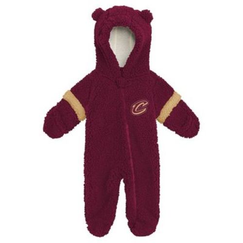 NBA Cleveland Cavaliers Newborn Faux Fur Bodysuit