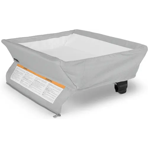 UPPAbaby Remi Changing Station/Wipeable Surface/Simple Attachment and Storage/Stella (Grey Brushed Mélange)