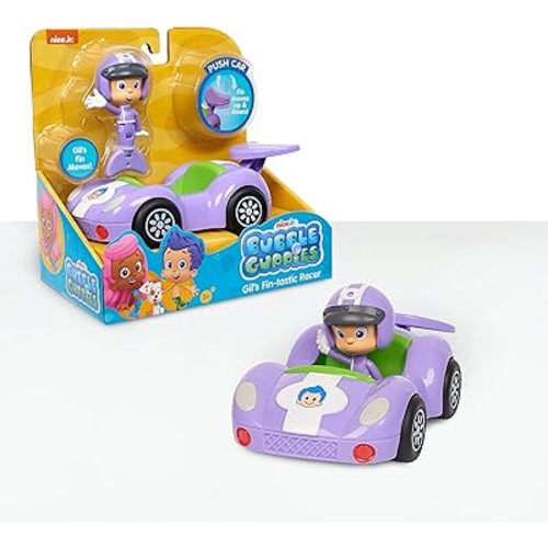 Bubble Guppies Gil's Fin-tastic Racer, Kids Toys for Ages 3 Up by Just Play