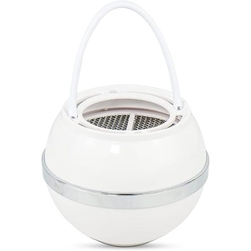 Crystal Quest White Bath Ball Water Filter – Reduces Contaminants for Softer, Smoother Skin - BPA Free