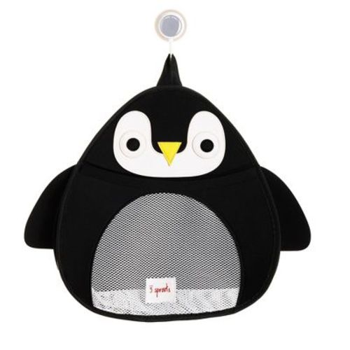 3 Sprouts Baby & Kids Bath Storage - Penguin