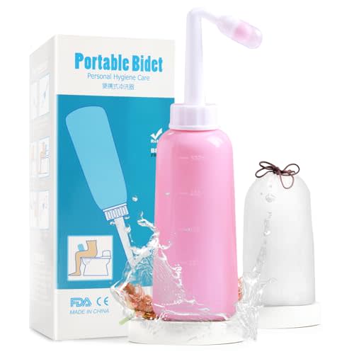 Premium Peri Bottle for Postpartum Care | Upside Down Peri Bottle, Portable Bidet for Perineal Recovery and Cleansing After Birth 12OZ/350ml