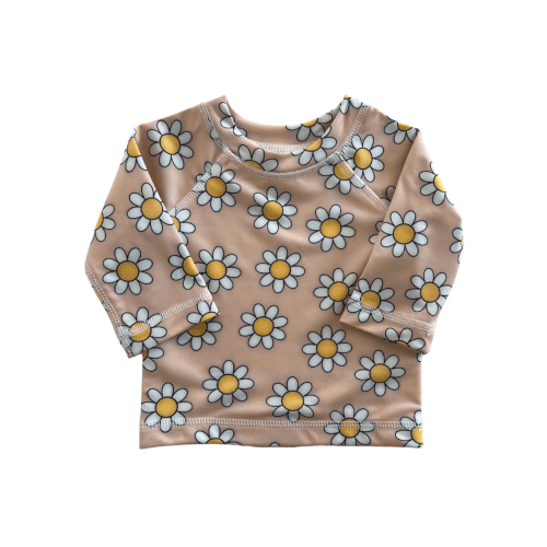 Daisy Pop Biscotti / Maui Rashguard / UPF 50+