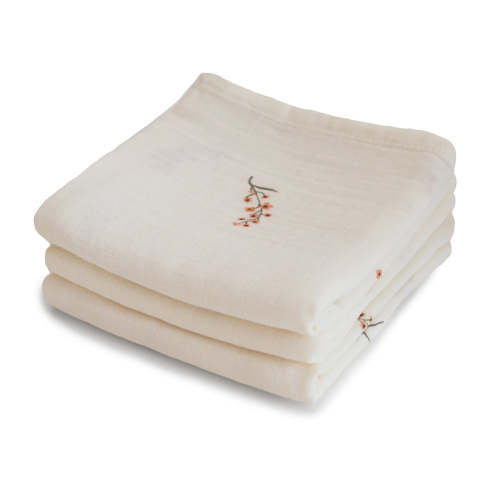Cotton Muslin Cloths 3-Pack