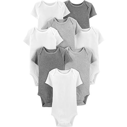 Simple Joys by Carter's Baby 8-Pack Short-Sleeve Bodysuit