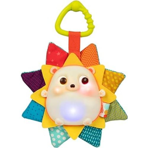 B. toys- B. baby – Baby Musical Light-Up Hedgehog Toy with Lights & Sounds – Sensory Toy for Newborns, Babies – Music & Glowing Lights –RainGlow Buddy- 0 Months +