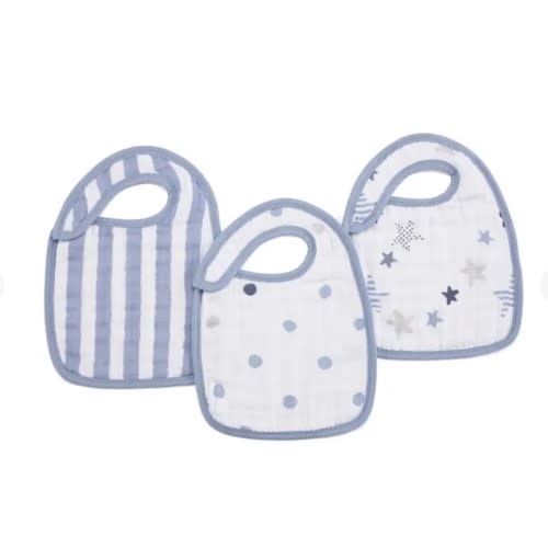 Rock Star Classic Snap Bib 3pk | aden + anais